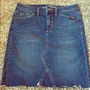 Jean skirt